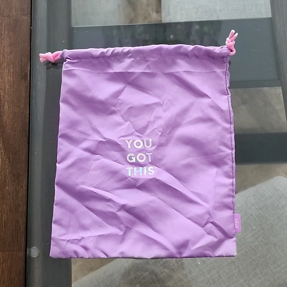 Ipsy Cosmetic Drawstring Makeup Bags - 4 shown